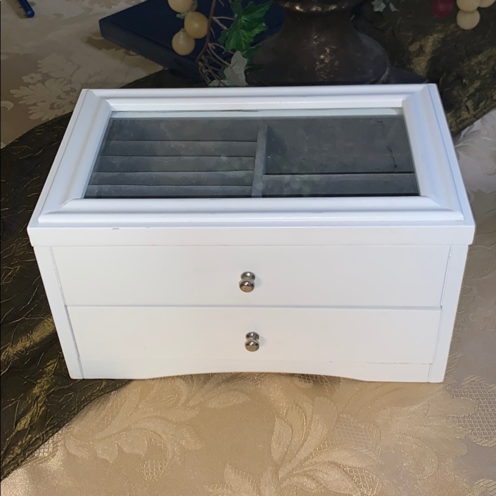 White Jewelry Box